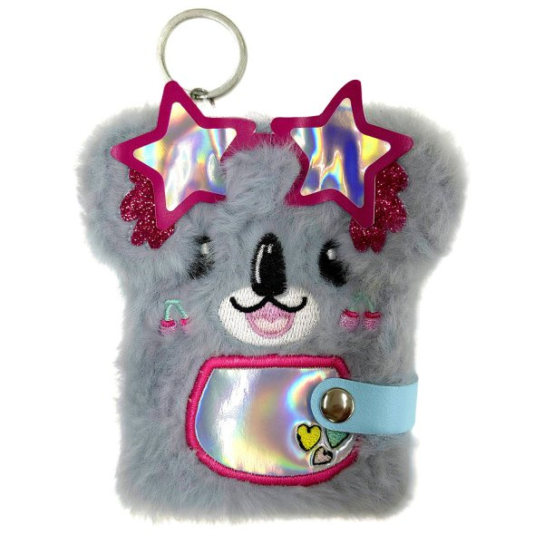 Mini plyšový zápisník A7 Koala