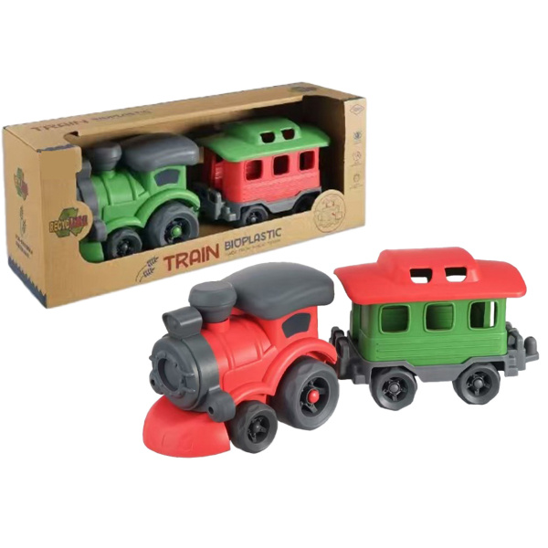 Bioplastový Vláček s Vagónem 32 cm