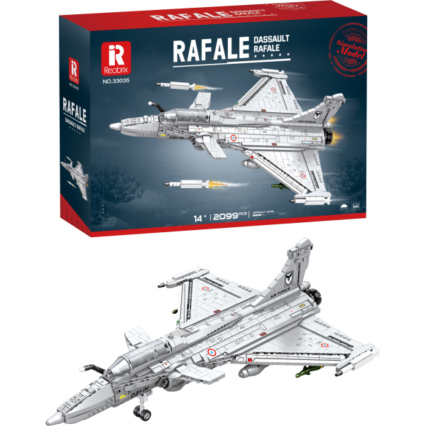 Stavebnice Stíhačky Rafale - 2099 Dílků