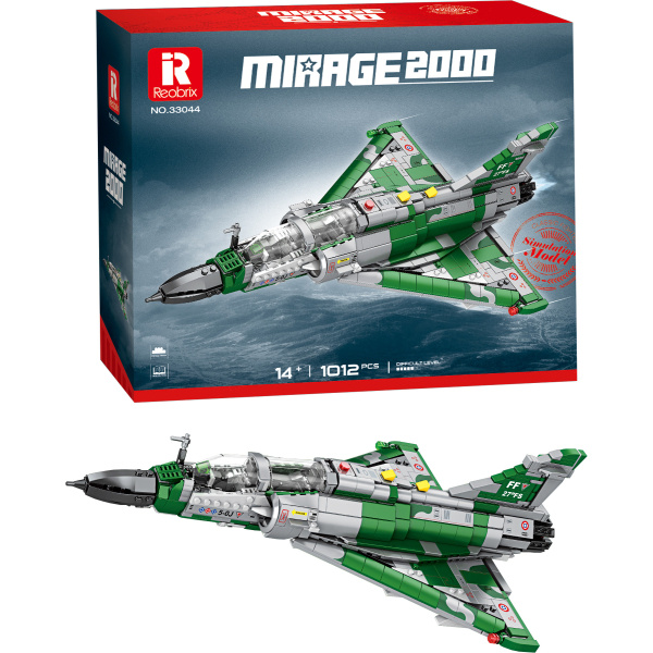 Stavebnice Stíhačky Mirage 2000 - 1012 Dílků