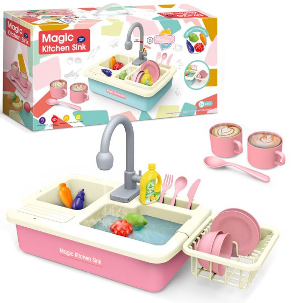 Dětský dřez s tekoucí vodou Sparkys