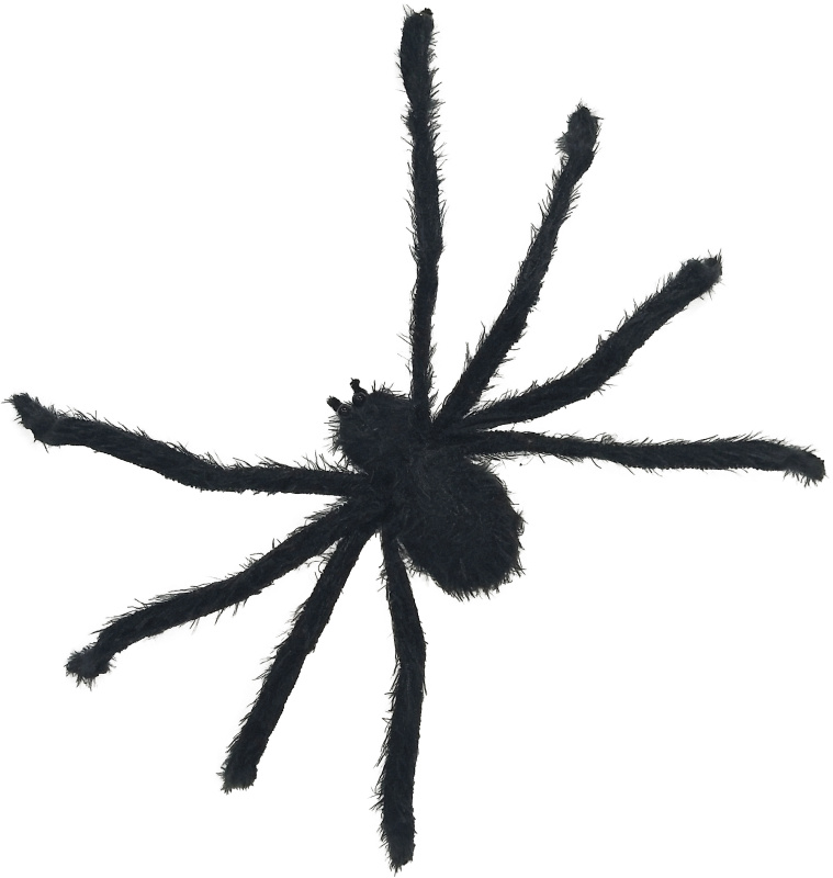 PARTY doplňky - černý pavouk 77 cm