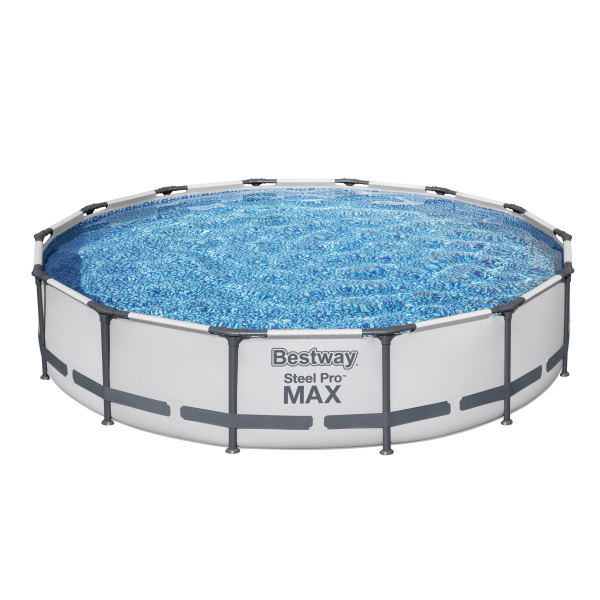 II.Jakost - BESTWAY 56595 - Bazén s konstrukcí Steel Pro Max 427 x 84cm + kartušová filtrace