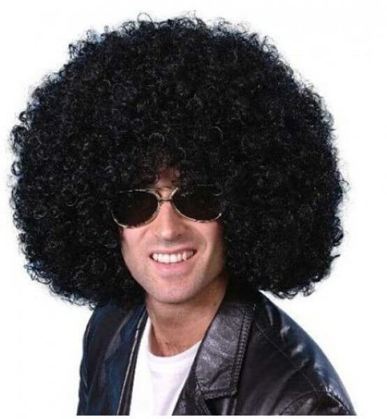 Paruka Afro černá