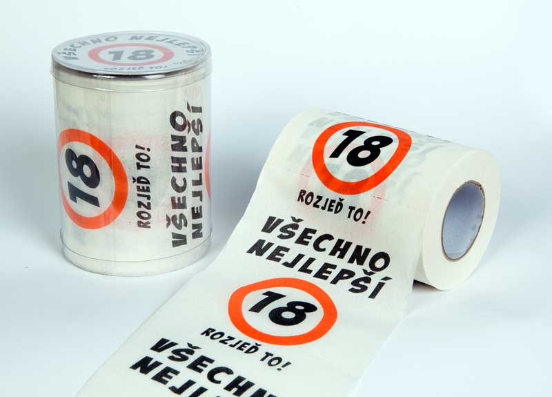 Narozeninový toaleťák s osmnáctkou