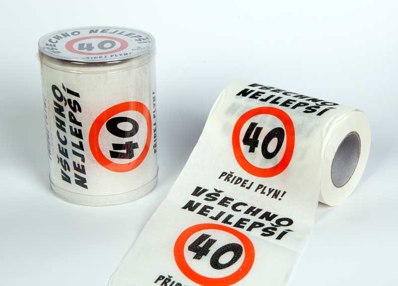 Narozeninový toaleťák ke čtyřicítce