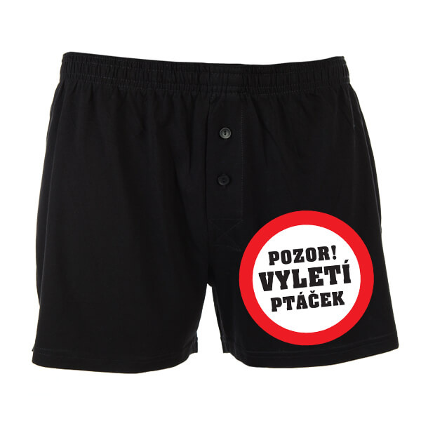 Trenýrky - Pozor, vyletí ptáček - vel. XL