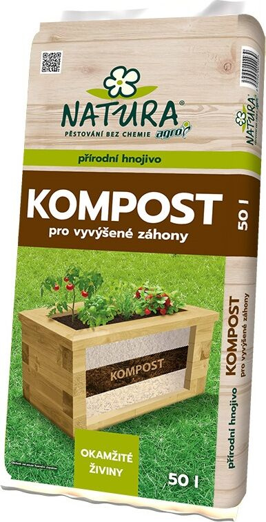 NATURA Kompost pro vyvýšené záhony 50 l