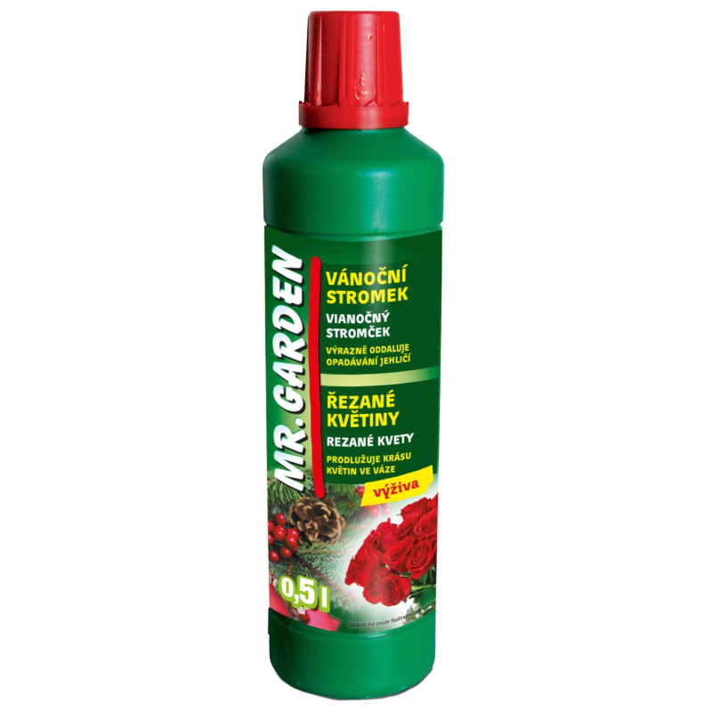 Výživa stromků a řezaných květin Mr. Garden 0,5 l