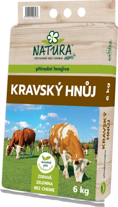 NATURA Kravský hnůj přírodní hnojivo