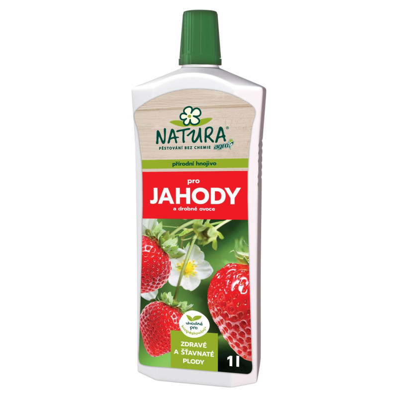 NATURA Přírodní hnojivo pro jahody a drobné ovoce 1 l