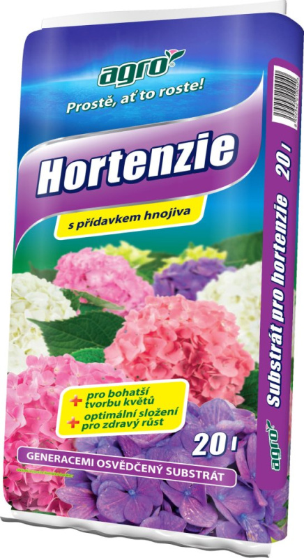 Agro substrát pro hortenzie 20 l