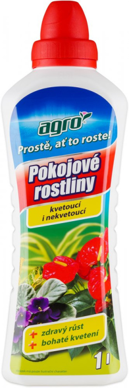 Agro Kapalné hnojivo pro pokojové rostliny 1 l