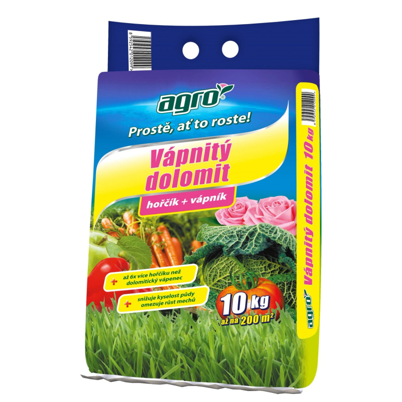 Agro Vápnitý dolomit 10 kg
