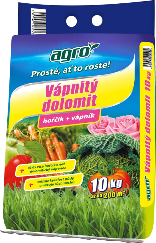Agro Vápnitý dolomit 10 kg