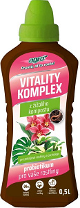 Agro Vitality komplex pro pokojové rostliny a orchideje, 500 ml