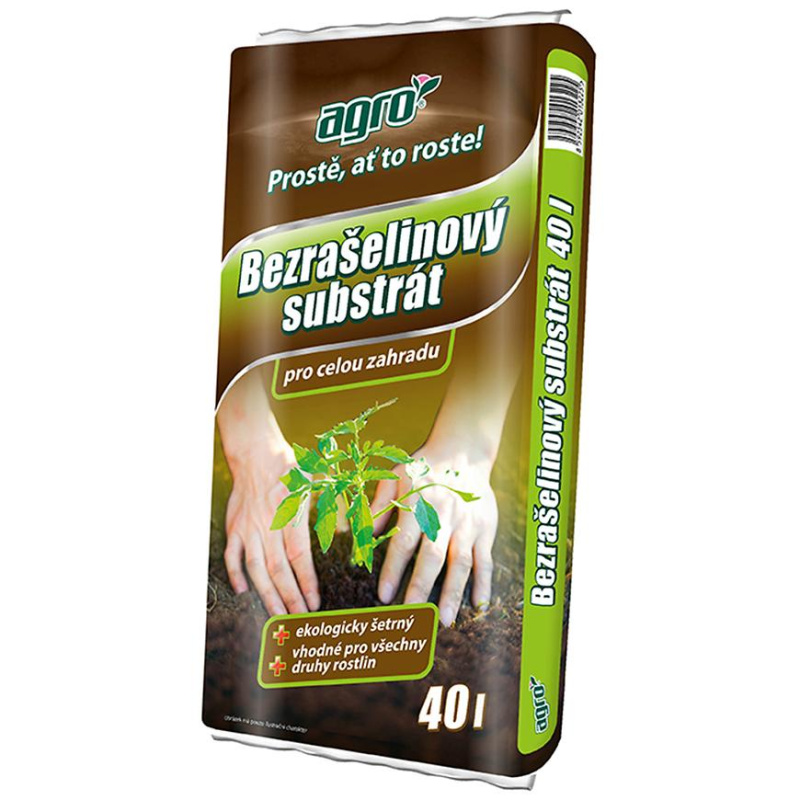 Agro Bezrašelinový substrát