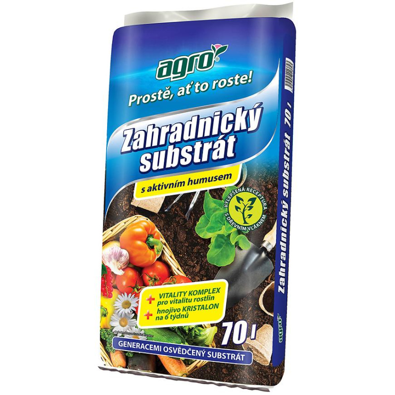 Agro zahradnický substrát 70 l