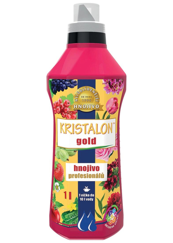 Kristalon Kapalné krystalické hnojivo Gold, 1 l