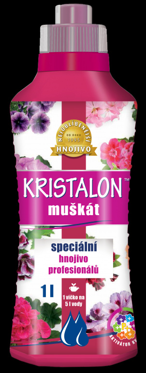 Kristalon Kapalné krystalické hnojivo Muškát, 1 l