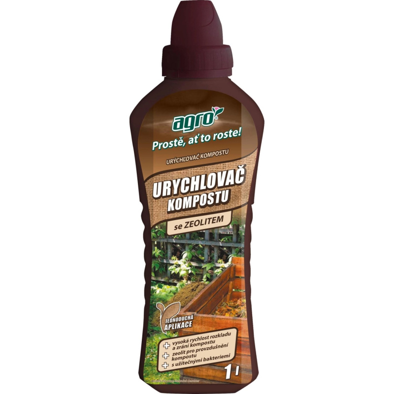 Agro Urychlovač kompostu v láhvi, 1 l