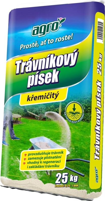 Agro trávníkový písek 25 kg