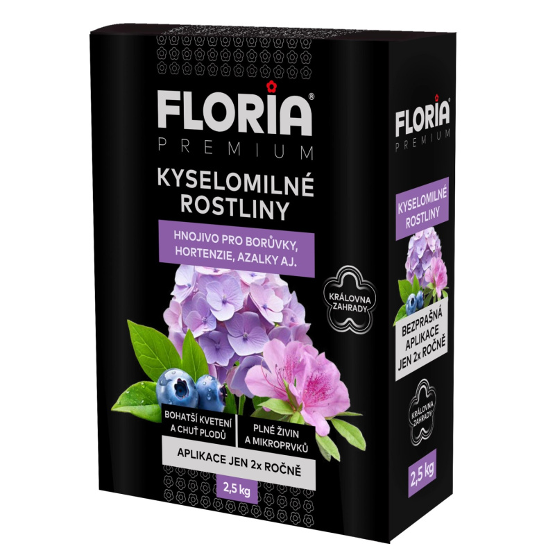 FLORIA PREMIUM Hnojivo KYSELOMILNÉ ROSTLINY 2,5 kg