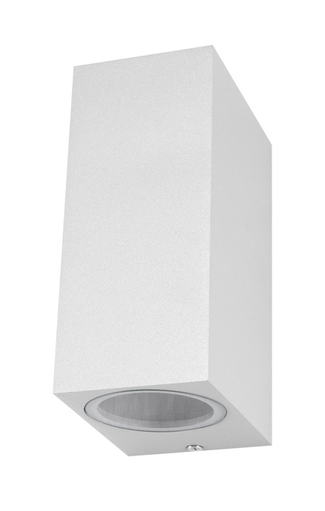 Palnas Venkovní nástěnné svítidlo HUGO v. 15 cm, 2xGU10 Barva: Bílá