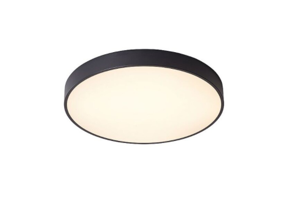 Palnas Stropní LED svítidlo FANY ø 40 cm Barva: Černá, Teplota světla: 3000K - teplá bílá, Stmívání, řízení: ON/OFF