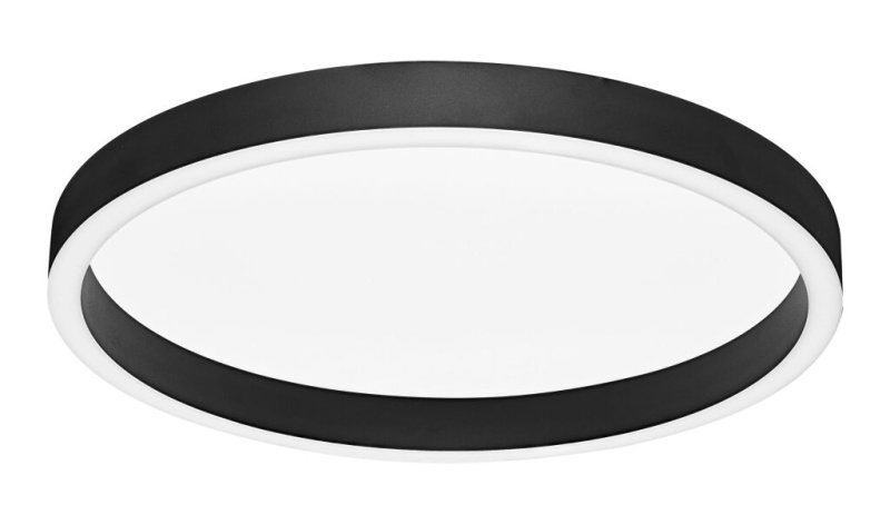 Palnas Stropní LED svítidlo DARA 3, ø 40 cm, 3000-4000K Barva: Černá, Stmívání, řízení: bez stmívání