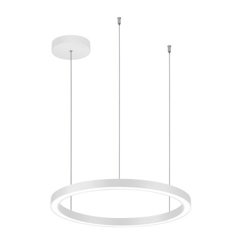 Palnas Závěsné LED svítidlo DARA ø 58 cm, bílé, 3000-4000K Stmívání, řízení: Fázové, Dálkový ovladač: Bez dálkového ovladače