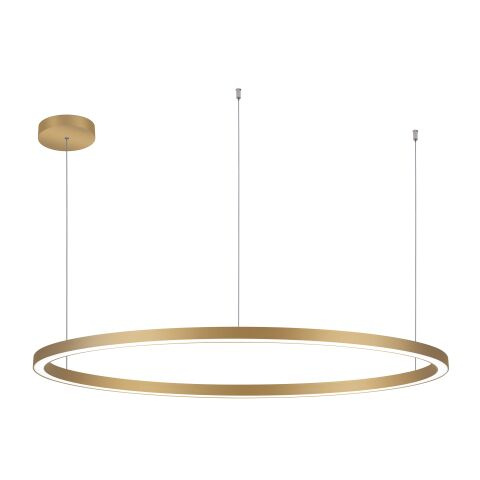Palnas Závěsné LED svítidlo DARA ø 118 cm, zlaté, 3000-4000K Stmívání, řízení: TUYA - mobilní aplikace, Dálkový ovladač: Bez dálkového ovladače