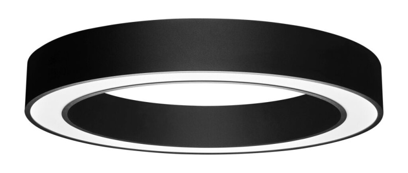 Palnas Stropní LED svítidlo Aneta, Ø 80 cm Barva: Černá, Stmívání, řízení: DALI, Dálkový ovladač: Bez dálkového ovladače