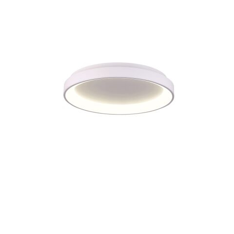 Palnas Stropní LED svítidlo DITA, bílé, ø 58 cm Stmívání, řízení: PUSH, Dálkový ovladač: Bez dálkového ovladače
