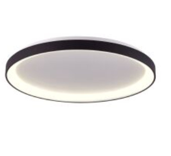 Palnas Stropní LED svítidlo DITA, černé, ø 78 cm Stmívání, řízení: PUSH, Dálkový ovladač: Bez dálkového ovladače
