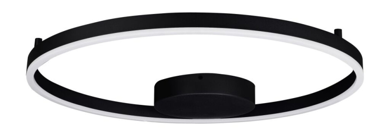 Palnas LED stropní svítidlo Dona, ⌀ 40cm, 32W, DOWN Barva: Černá, Stmívání, řízení: TRIAC