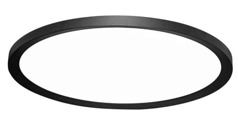 Palnas Smart stropní LED svítidlo HELA, ø 40 cm, 3000-4000K Barva: Černá, Stmívání, řízení: TUYA - mobilní aplikace (s Dálkovým ovladačem)