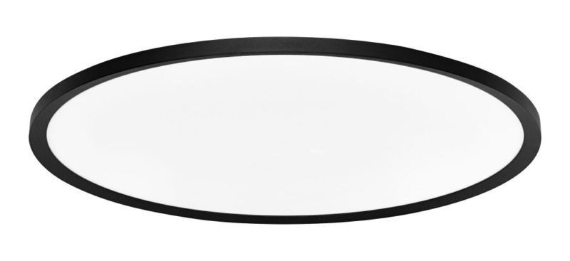 Palnas Smart stropní LED svítidlo HELA, ø 60 cm, 3000-4000K Barva: Černá, Stmívání, řízení: Dálkové ovládání (bez dálkového ovladače)