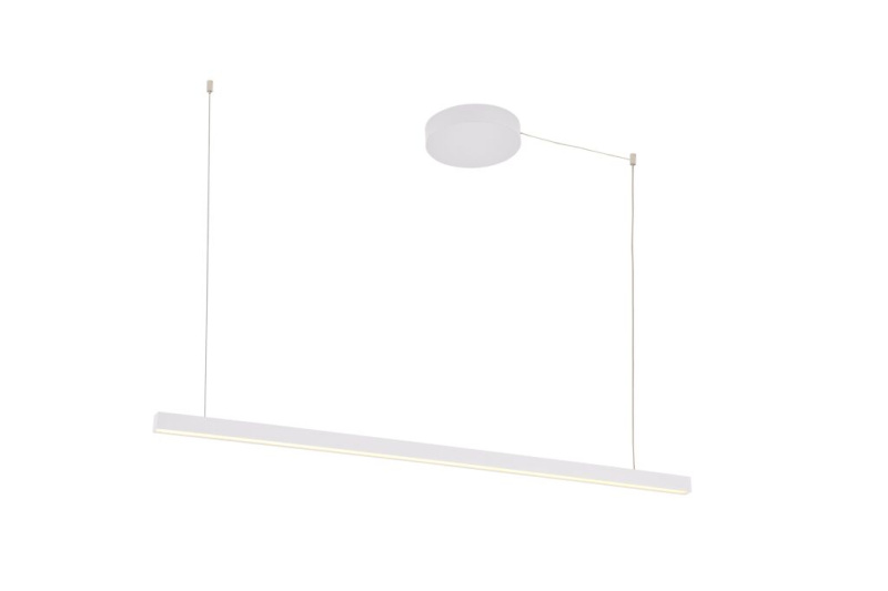 Palnas Závěsné lineární LED svítidlo DARA 2, d.120 cm, 3000-4000K Barva: Bílá, Stmívání, řízení: DALI