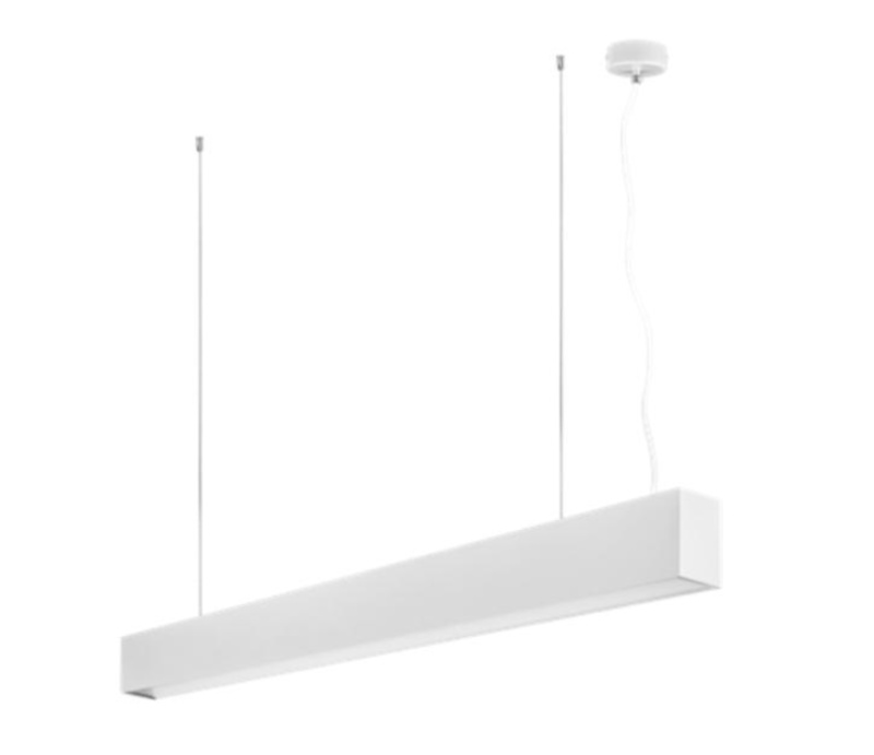 Palnas Závěsné lineární LED svítidlo Linie, d. 113cm, 36W Barva: Bílá, Teplota světla: 3000K - teplá bílá, Stmívání, řízení: ON/OFF