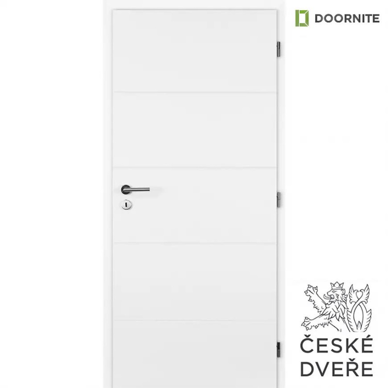 Interiérové dveře Quatro plné 70P bílé