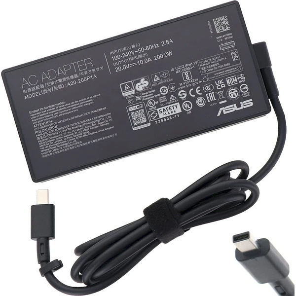 ASUS orig. ADAPTER 200W 20V 3P(RECTANGLE)