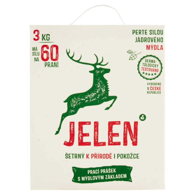 Jelen Mýdlový prací prášek, 3kg