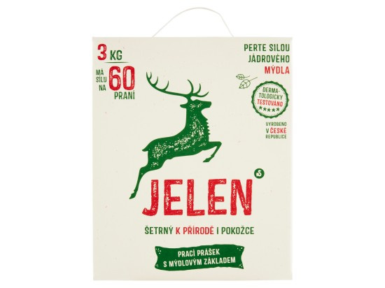 Jelen Mýdlový prací prášek, 3kg