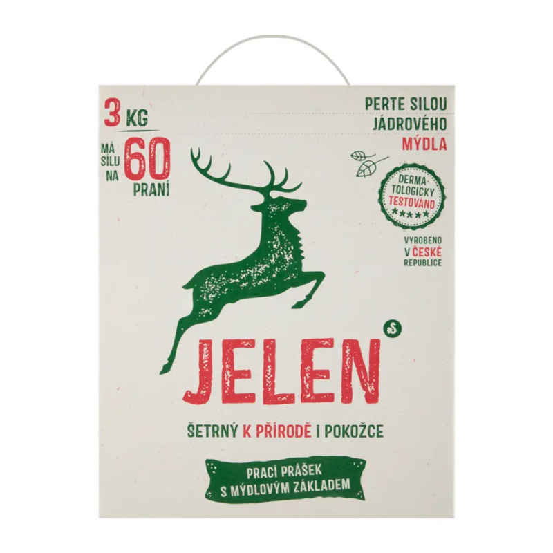 Jelen Mýdlový prací prášek, 3kg