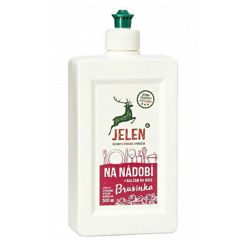 Jelen Na nádobí brusinka, 500 mlml