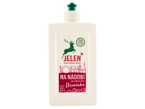 Jelen Na nádobí brusinka, 500 mlml