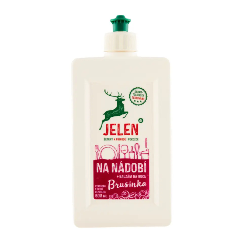 Jelen Na nádobí brusinka, 500 mlml