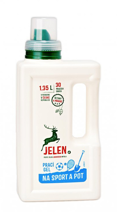 Jelen Prací gel na sport a pot, 1,35l