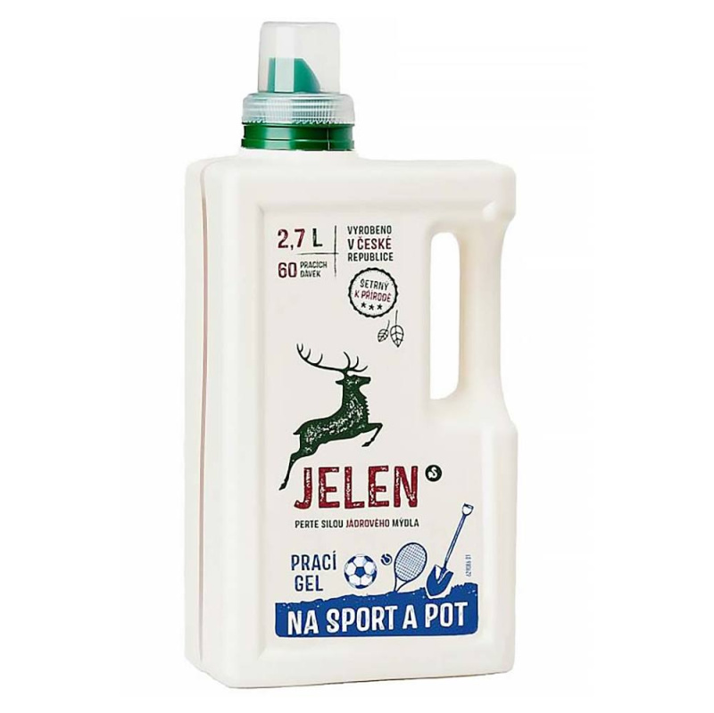 Jelen Prací gel na sport a pot, 2,7l